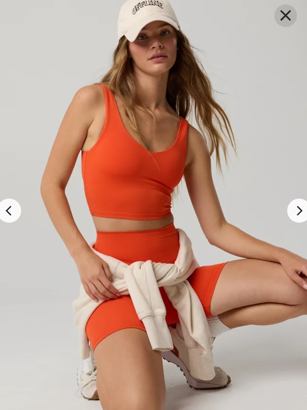 Aerie Longline Crop Top, Size L - Picture 3 of 6